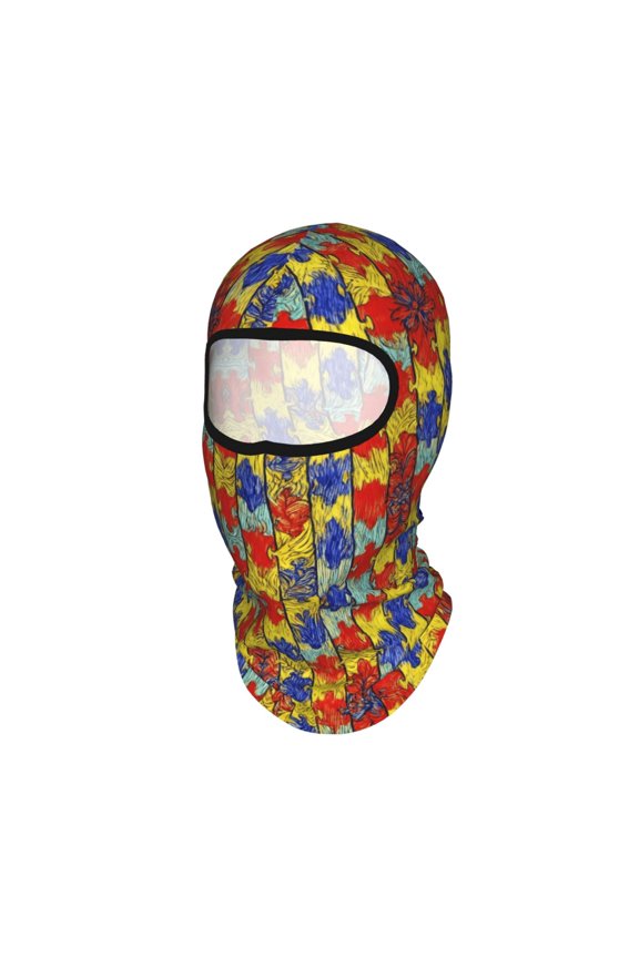 Balaclava Full Face Mask Ski Mask Autism Awareness Puzzle Piece Art Sun Protection Cover Motorcycle Full Face Mask For Men Women Outdoor Sports