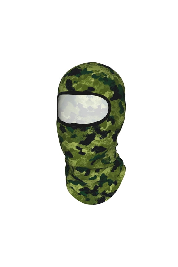 Balaclava Full Face Mask Ski Mask Camouflage Print Art Sun Protection Cover Motorcycle Full Face Mask For Men Women Outdoor Sports