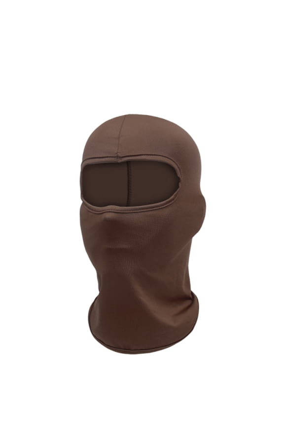 Balaclava Full Face Mask, Womens Mens Thin Face Mask with UV Protection, Breathable Sun-Protection Windproof Face Covering Caps, Coffee