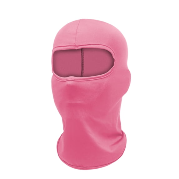 Balaclava Full Face Mask, Womens Mens Thin Face Mask with UV Protection, Breathable Sun-Protection Windproof Face Covering Caps, Hot Pink
