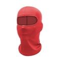 thumbnail image 1 of Balaclava Full Face Mask, Womens Mens Thin Face Mask with UV Protection, Breathable Sun-Protection Windproof Face Covering Caps, Red, 1 of 3