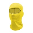 thumbnail image 1 of Balaclava Full Face Mask, Womens Mens Thin Face Mask with UV Protection, Breathable Sun-Protection Windproof Face Covering Caps, Yellow, 1 of 3