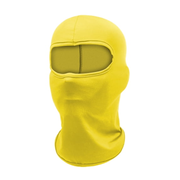 Balaclava Full Face Mask, Womens Mens Thin Face Mask with UV Protection, Breathable Sun-Protection Windproof Face Covering Caps, Yellow