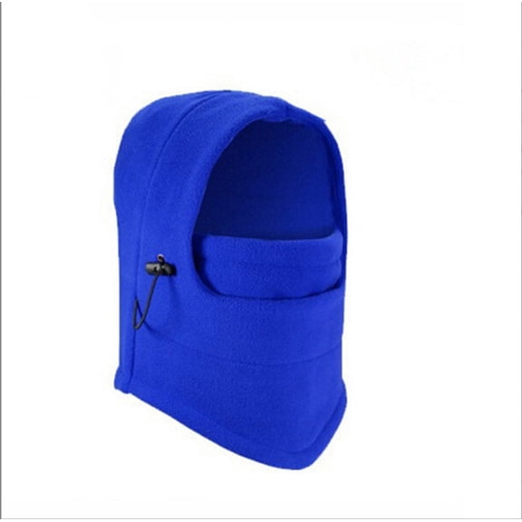 Balaclava Hood 3 in 1 Multifunctional Thermal Windproof Full Face Mask Cover Caps Winter Warm Neck Warmer Hat Winter Outdoor Ski MaskFleece Windproof Ski Face Mask Balaclavas Hoodblue