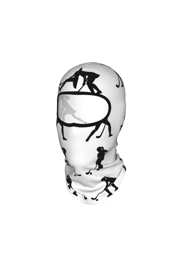 Balaclava Mask Print Full Face Mask Field Hockey Neck Gaiter Sun Protection Face Cover Mask Windproof Ski Mask