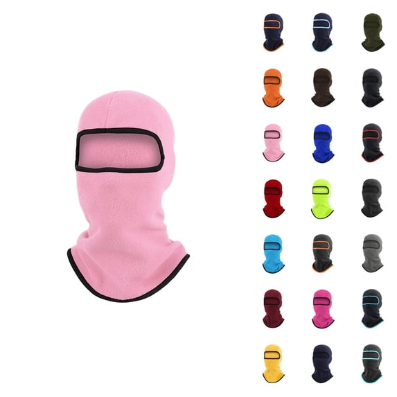 Balaclava Motorcycle Ski Face Masks,Outdoor Warm Cycling Ski Cold Weather Windproof Winter Hat And
