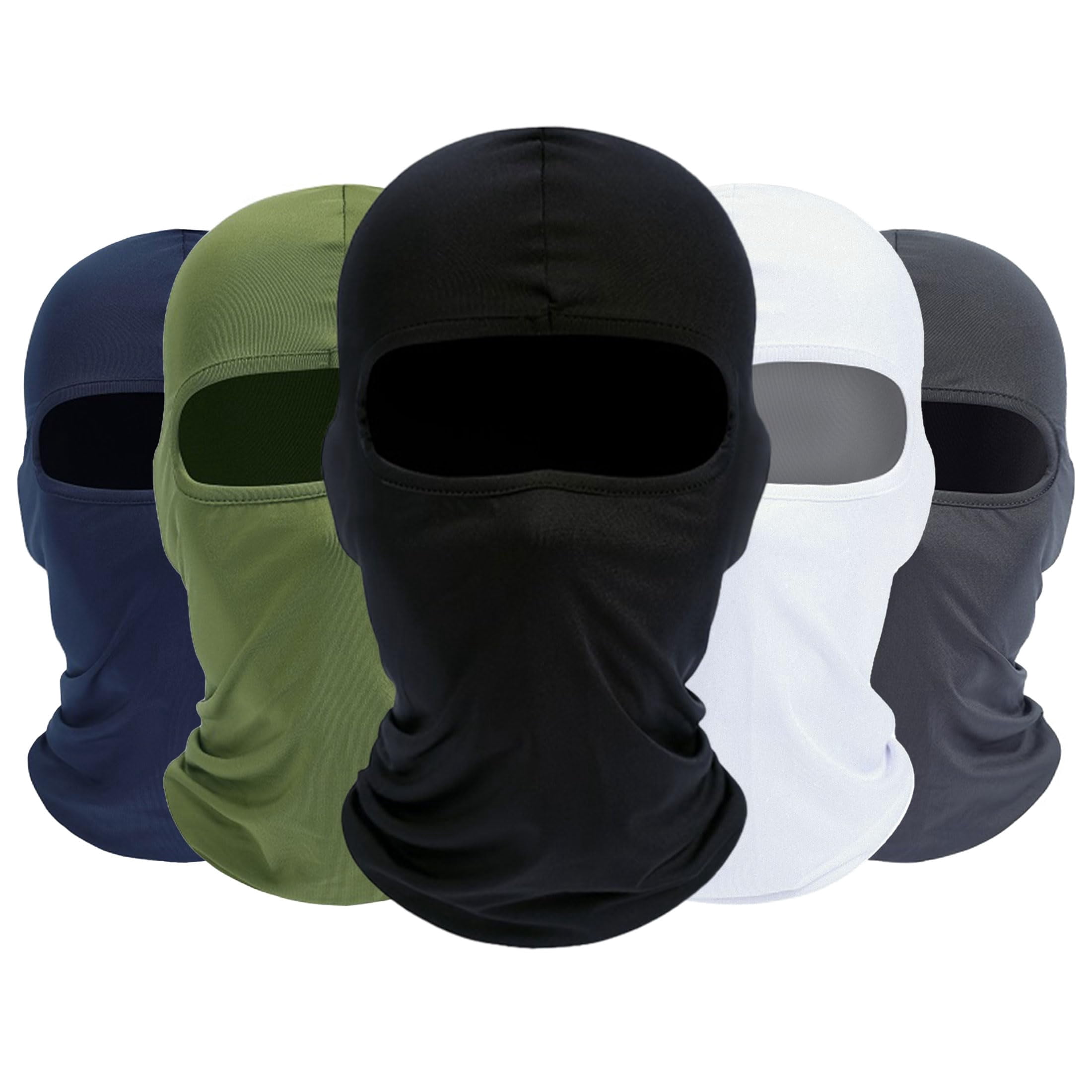 Balaclava Ski Mask  5 Pack Neck Gaiter Scarf Cold Winter Warm Windproof Men/women