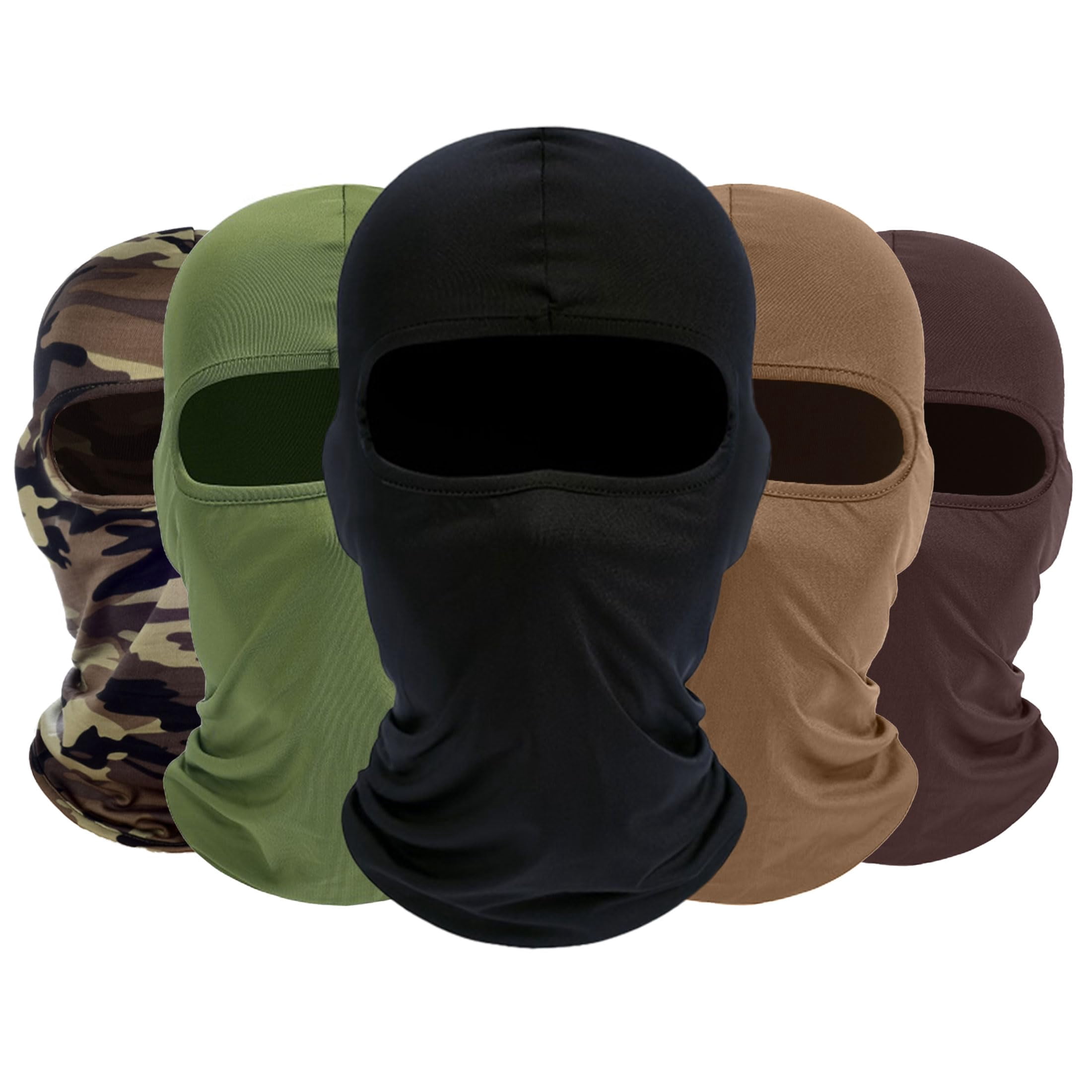Balaclava Ski Mask  5 Pack Neck Gaiter Scarf Cold Winter Warm Windproof Men/women