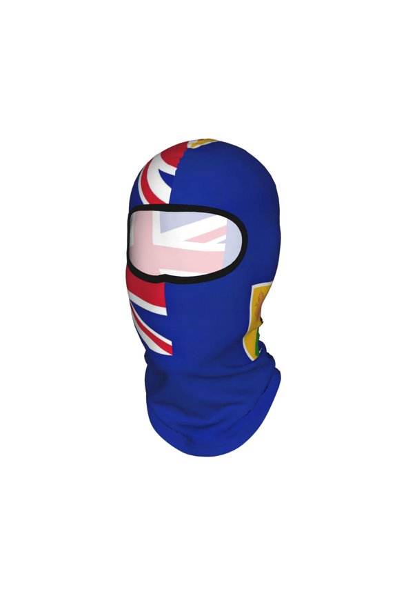 Balaclava Ski Mask For Men Women Flag Of The Turks And Caicos Island Summer Face Mask For Motorcycle Helmets Neck Gaiter Bandanas