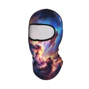 Balaclava Ski Mask For Men Women Nebula Galaxy Pattern Summer Face Mask For Motorcycle Helmets Neck Gaiter Bandanas