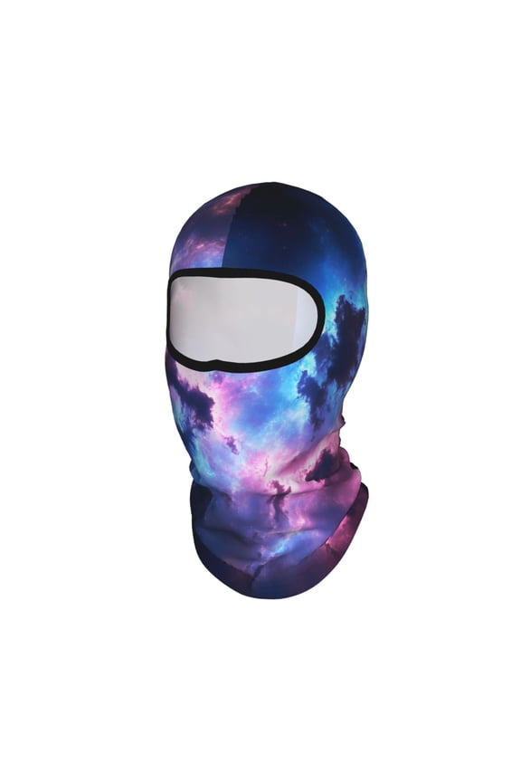 Balaclava Ski Mask For Men Women Outer Space Galaxy Summer Face Mask For Motorcycle Helmets Neck Gaiter Bandanas