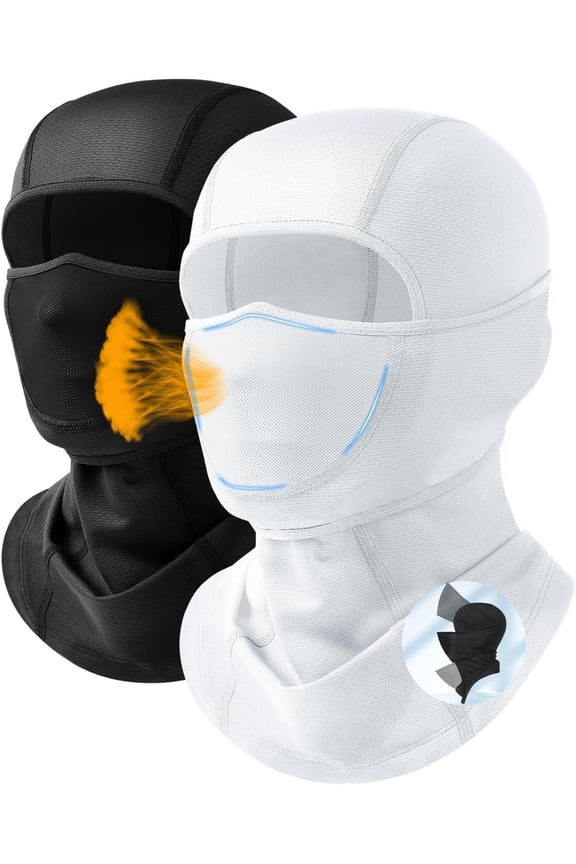 Balaclava Ski Mask,Shiesty   Mask with Movable Deisgn Men Women-Windproof UV  for Outdoor Work