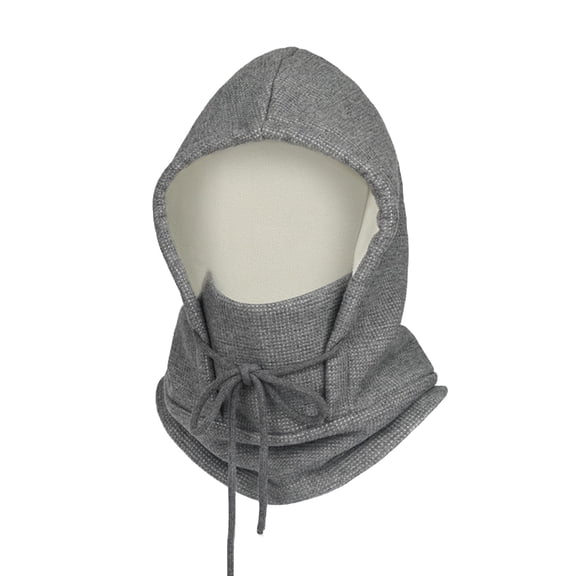 Ski Mask for Men Winter Face Masks Cold Weather Thermal Balaclava Hat Gray