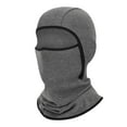 thumbnail image 1 of ZQUUVOU Winter Balaclava Ski Mask for Men Fleece Thermal Full Face Mask Windproof Outdoor Motorcycle Protection Skiing Face Mask Dark Gray, 1 of 3