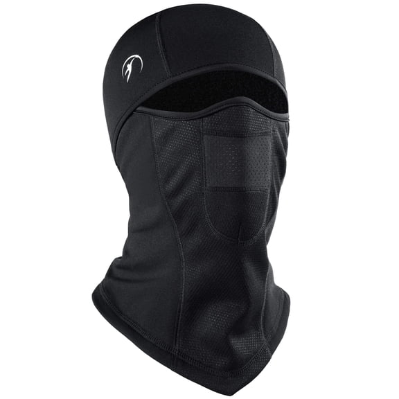Athletin Be Sporty Balaclava Ski Mask, Windproof Winter Face Mask, Unisex, Black