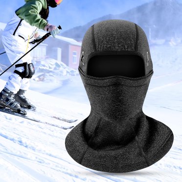 Cold Weather Balaclava Ski Mask - Winter Fleece Full Face Mask For Men & Women - Windproof