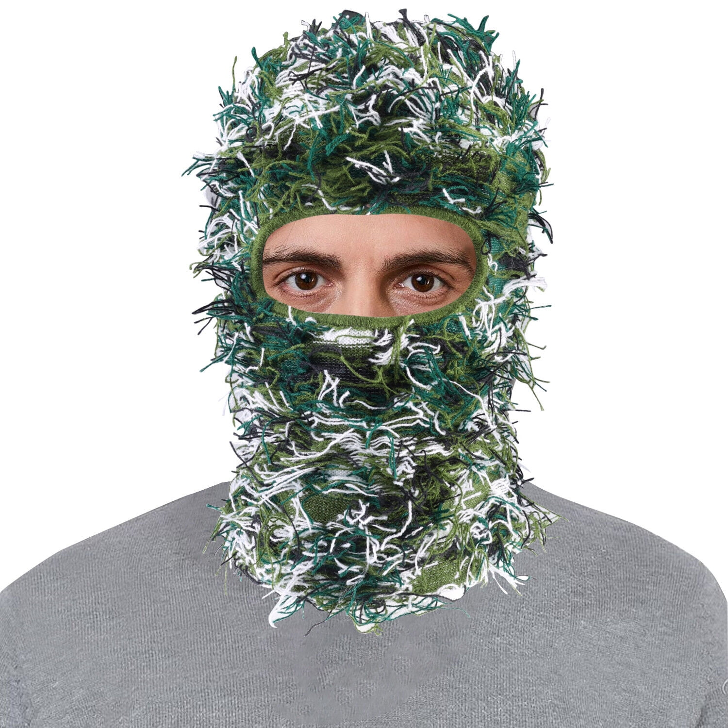 Balaclava Ski Mask Winter Warmer Fuzzy Ski Mask for Men Women Full Face