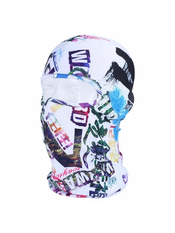 Balaclava Ski Mask for Men Women, Summer Cooling Full Face Mask Sun UV Protection Neck Hood Scarf for Cyling Motorcycle Hiking
