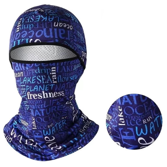 Balaclava Sun UV Protection Face Mask, Ice Silk Breathable Full Face Cover, Full Head Mask for Motorcycle, Fishing, Cycling