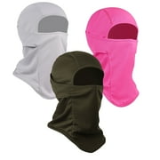 BUTKLNYTS 3 pairs Balaclava Unisex Thin Multi-purpose Full-Face Winter: Warmth, Ear Protection, Wind and Snow Resistance, Comfortable for Outdoor Activities, Ideal for Cycling and Skiing