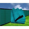 thumbnail image 1 of BalajeesUSA 4 'x 50' 165 gsm Privacy fence screen Sun shade net wholesale price Heavy duty  residential use Green 54446, 1 of 6