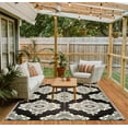 BalajeesUSA Outdoor rugs Plastic straw patio rugs6 by 9 feet. Grey