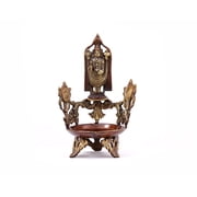 Balaji Statue Diya Brass Material For Puja, Home Mandir, Gifts by Pooja Bazar 7 X 15 X 7 In