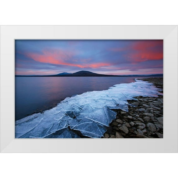 Balakin, Vadim 14x11 White Modern Wood Framed Museum Art Print Titled - Ice A Fire