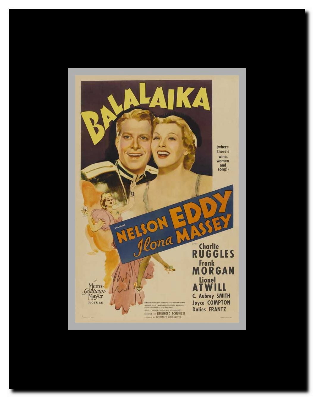 Balalaika Framed Movie Poster