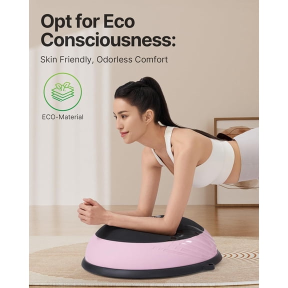 Balance Ball Trainer - Half Yoga Ball for Home Gym Workouts