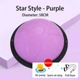 thumbnail image 1 of 23 Inch 330lb Cap Yoga Sports Pro Balance Trainer Ball Exercise Equipment，Purple, 1 of 7