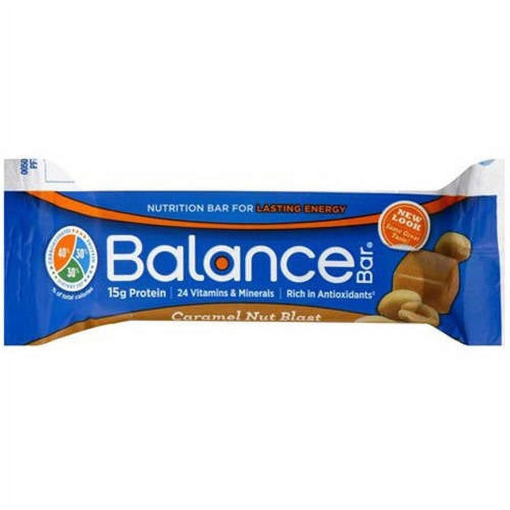 Balance Bar Caramel Nut Blast Nutrition Bar, 1.76 oz, (Pack of 10