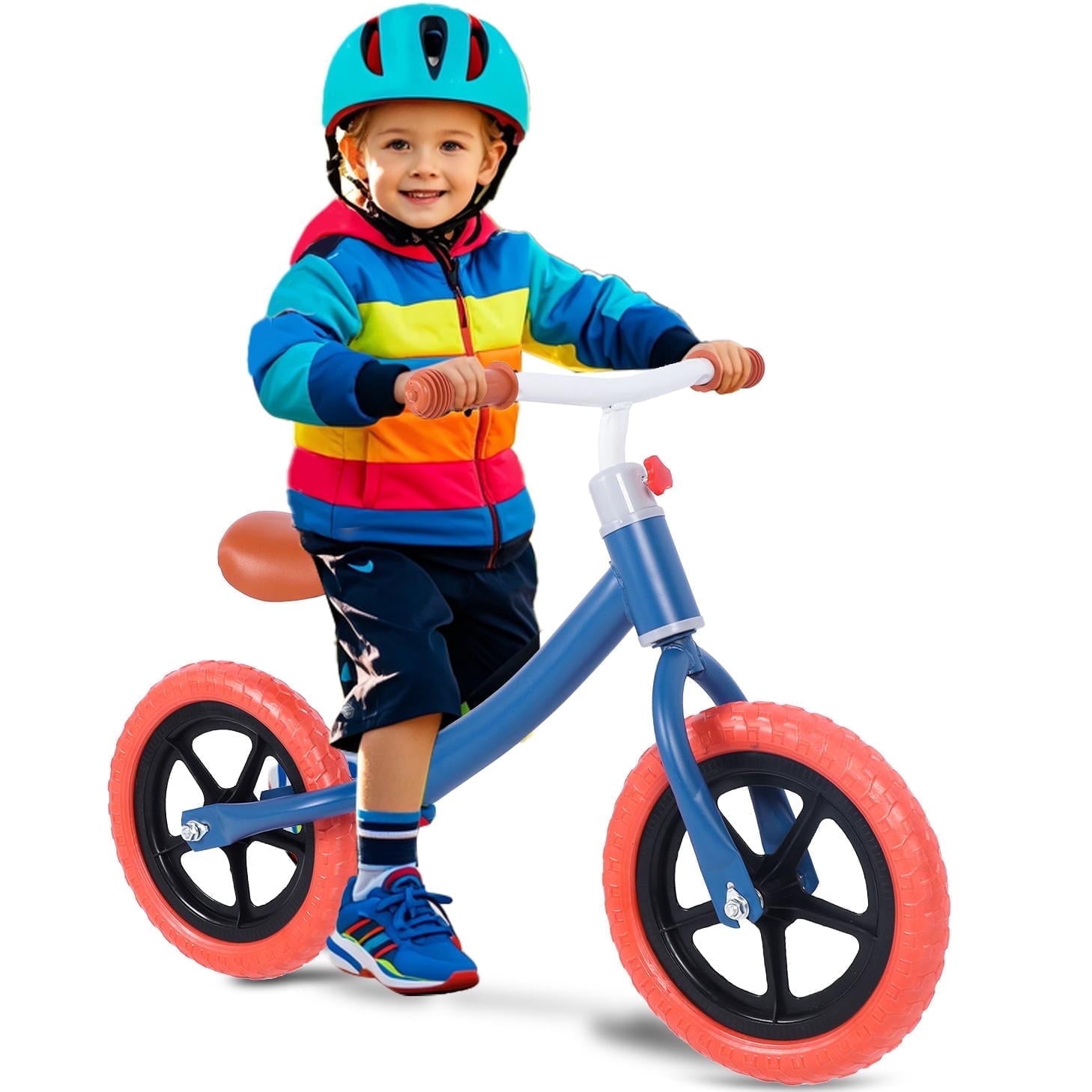 Eotvia Balance Bike for Kids,Toddler Bike with Adjust Seat,10