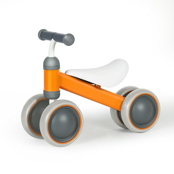 Balance Bike for 12-24 Months Toddler Toy Bike, Orange