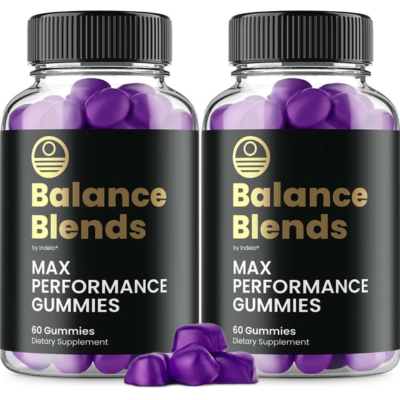 Balance Blends ACV Gummies Supplement – BalanceBlends ACV Gummy Apple Cider Vinegar 1000MG, 2 Pack, 120 Gummies