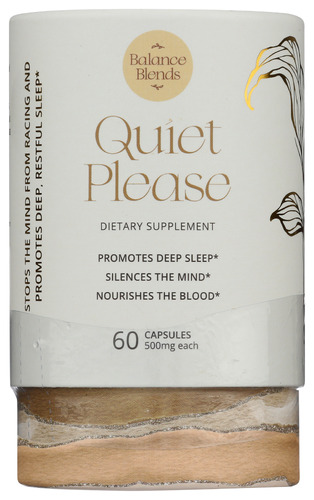 Balance Blends Sleep Quiet Please 60 capsules (Pack Of 2) - Walmart.com