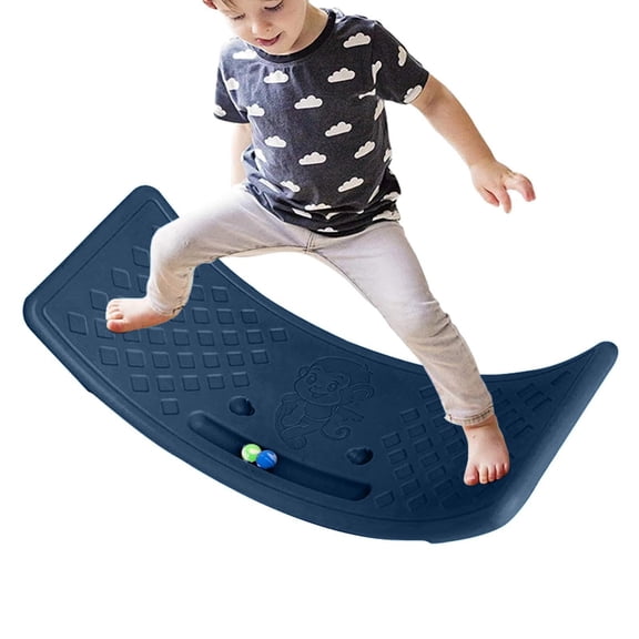 Balance Board for Sensory Training, Wobble Board for Gross Motor Skills, Indoor Active Play Equipment for Ages 3 and Up, Focus and Coordination Gift for Home Gym