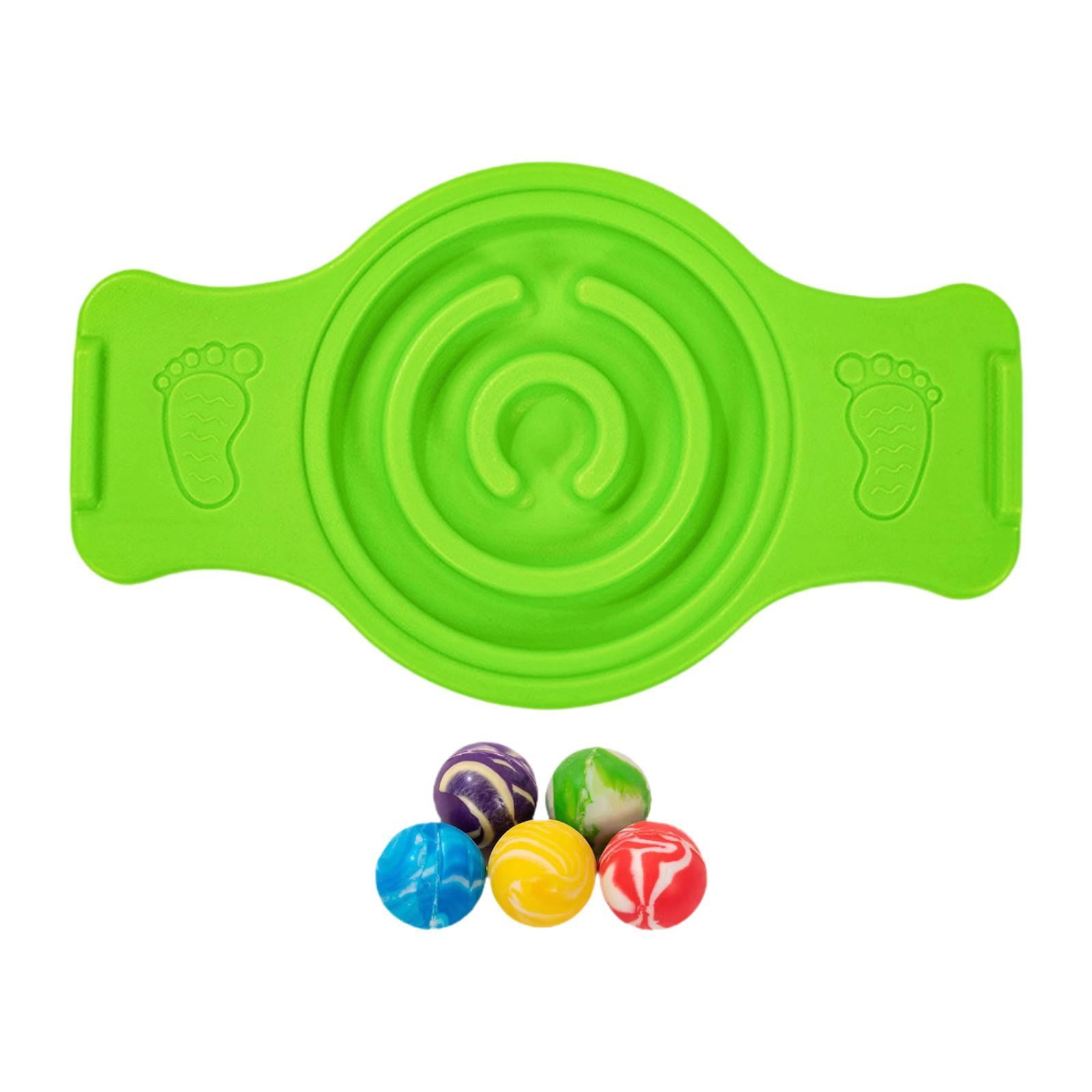 Balance Board Wobble Board Labyrinth Disc Fun Maze Game with 5 Balls ...