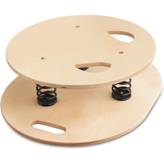 Balance Board & Wobble Board with Spring System, Proprioception Trainer for Physical Therapy, Rehabilitation, Posture & Coordination, Balance Board for Adults, Seniors & Kids