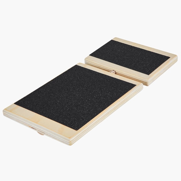 Balance Board, Wobble Board Trainer for Adults Foot & Ankle Strengthening, Non-Slip Wood Premium Wooden Balance Training Equipment, Compact with Storage Bag, Ideal for Physical Therapy Exercises