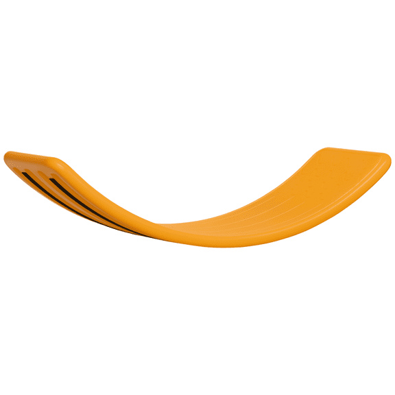 Balance Board for Kids - Wobble Board, Montessori Sensory Toy - Improves Balance & Coordination, Anti-Slip, Orange - 82cm
