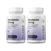 Melatonin 20mg, 100% Drug Free, Fast-Dissolve 120 Tablets - Natural Sleep Aid, Experience Serene, Restful Nights - Find Your Calm, Embrace Relaxation, Supports Sound Sleep and Tranquility