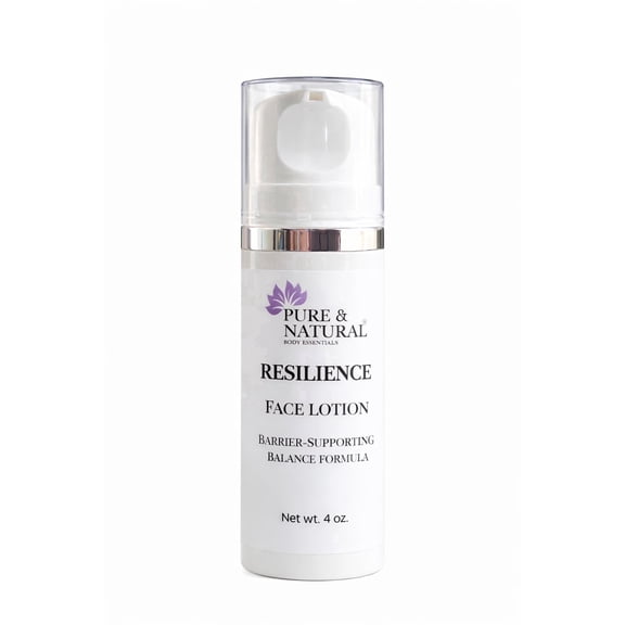 Pure & Natural Body Essentials Resilience Lightweight, Fast-Absorbing, Fragrance-Free, Non-Irritating Facial Lotion for Sensitive Skin, 3.4 oz