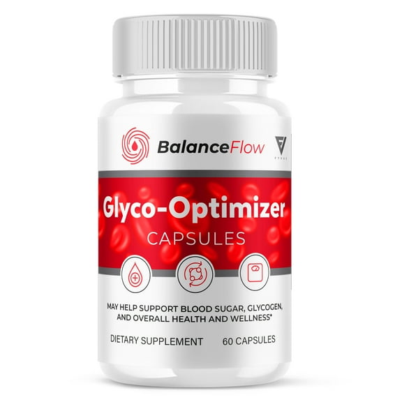 Balance Flow Glyco Optimizer BalanceFlow Supplement, Balance Flo Maximum Strength Glycogen Support (60 Capsules)