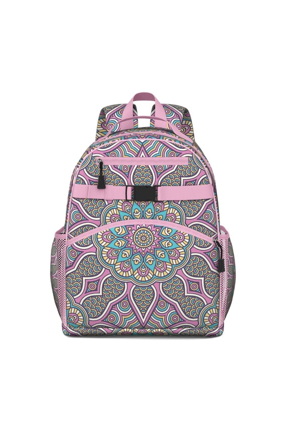 Balance Harmony Serenity Tranquility Energy Sacred Awakening Healing School Backpack For Toddlers Spacious Adjustable Straps
