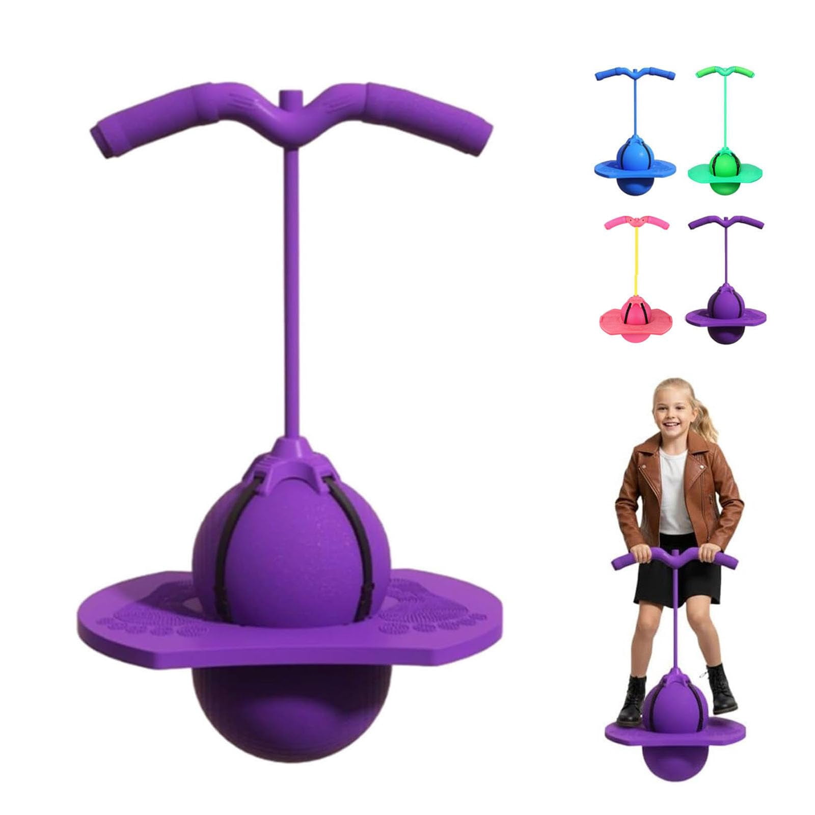 Jumping Balance Balance Jumping Ball, 2026 Balance Pogo Ball, Pogo Jumper with Handle ...