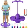 thumbnail image 1 of Balance Jumping Ball - Balance Board With Handle, Crazy Jumper Jump Ball Safe Hopper Ball for Indoor & Outdoor Play, Perfect for Balance, Coordination, and Fitness, 1 of 7