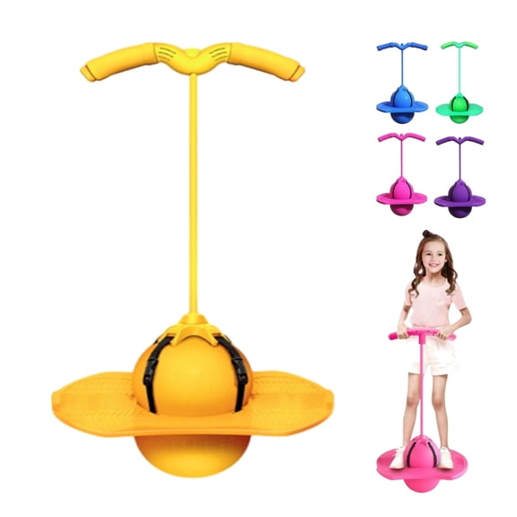 Balance Jumping Ball,Jumping Hopping Ball, Pogo Jumper With Handle And Ball Pump,Suitable For Outdoor Play, And Suitable For Both Boys And Girls