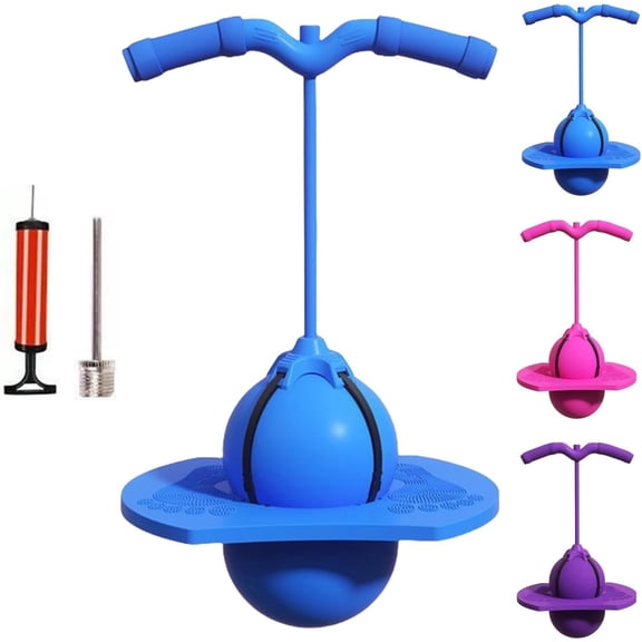 Balance Jumping Ball, Wobble Balance Trainer With Handle & Non-Slip Surface, Perfect For Indoor/Outdoor Fitness For Children