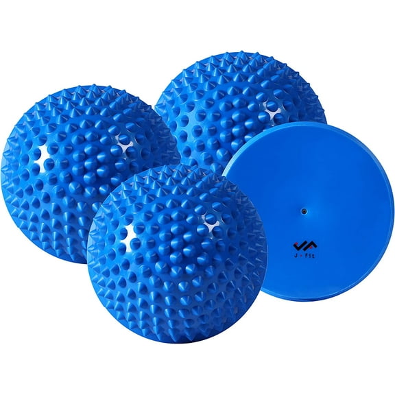 JFIT Balance Pod and Foot Fitness Set - Set of 4 Pods